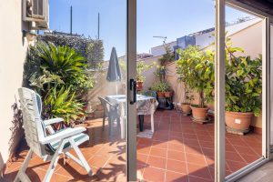 Terrazzino visto dall'interno